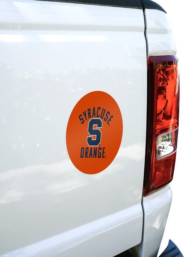GRAPHICS & MORE Syracuse University Orange Automotive Car Window Locker Circle Bumper Sticker - Image 4