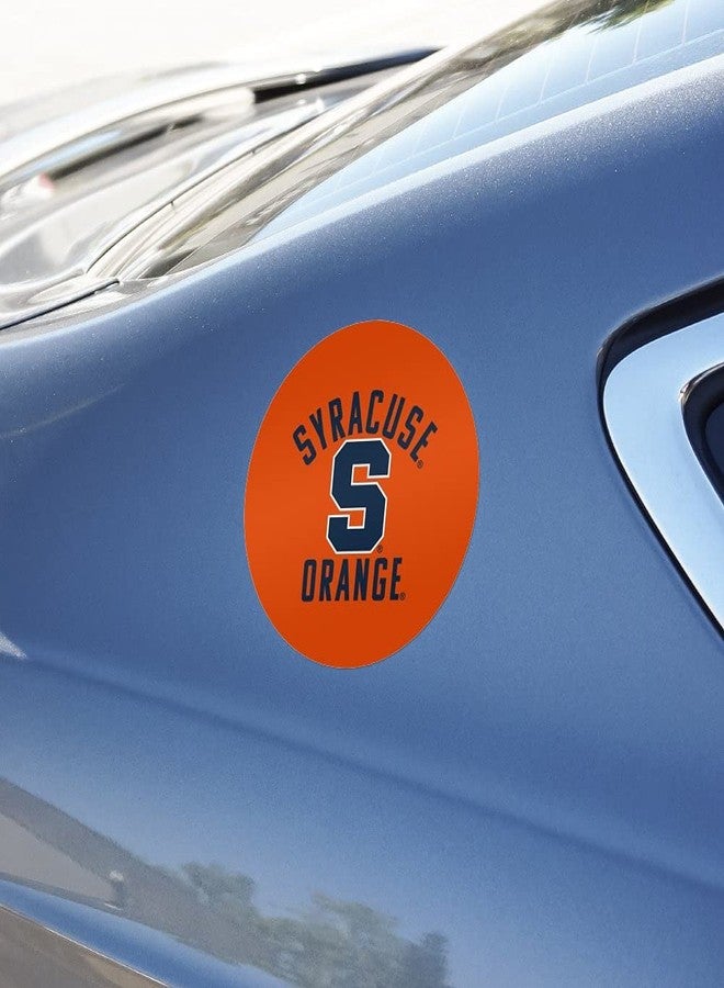 GRAPHICS & MORE Syracuse University Orange Automotive Car Window Locker Circle Bumper Sticker - Image 5