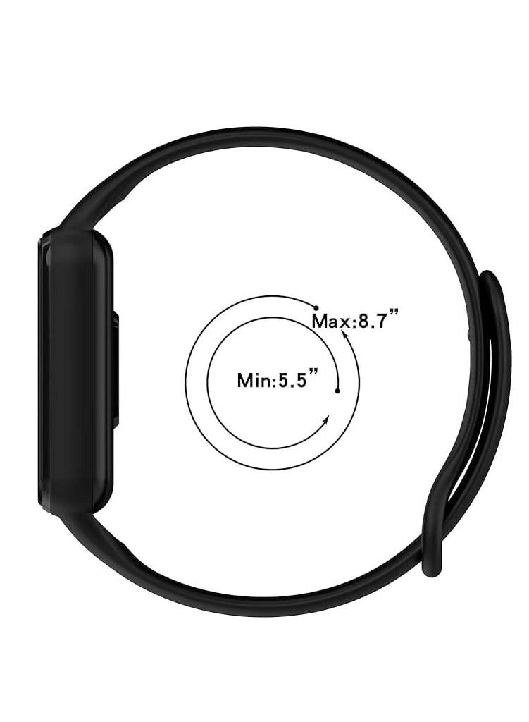 Compatible with Redmi Band 2 Smart Watch Band Silicone Sport Strap Replacement Wristband Compatible with Redmi Smart Band 2 - Image 3