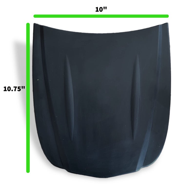 LiME LiNE Speed Shape Custom Paint Display Hood, ABS Plastic for Automotive Paint or Vinyl Wrap Model Hood - Image 2