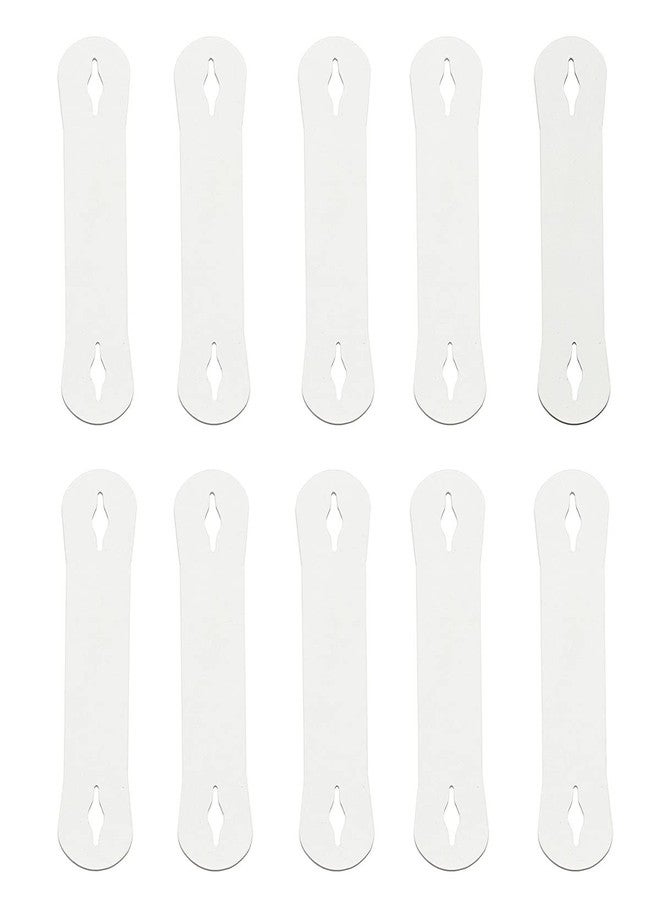 وينجكايند مشابك ربطات العنق غير المرئية من WINGKIND، بديل رائع لدبابيس ربطات العنق أو قضبان ربطات العنق (عبوة من 10 قطع) - Image 1