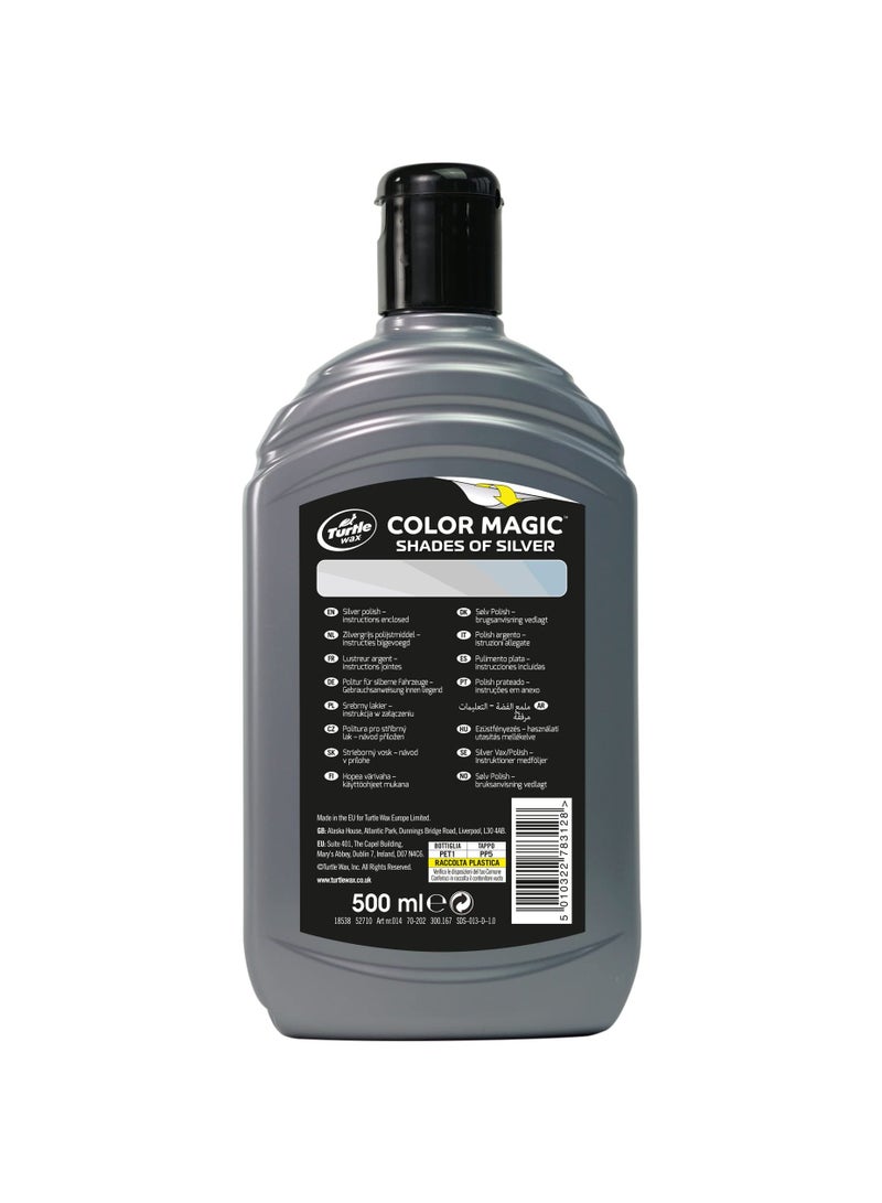 Turtle Wax Color Magic Car Polish Cleans Shines Scratches-Restores 500ml - Image 2