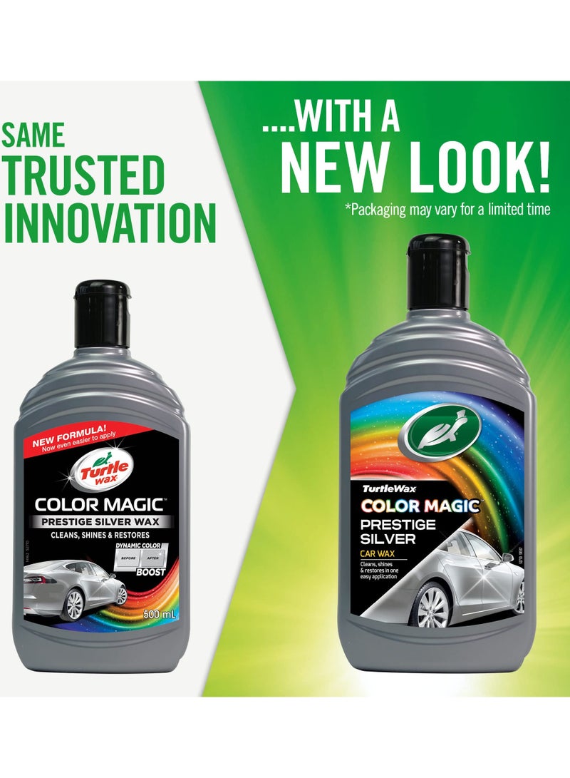 Turtle Wax Color Magic Car Polish Cleans Shines Scratches-Restores 500ml - Image 3