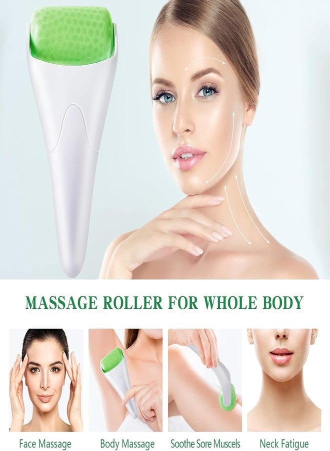 VANITYA بكرة الثلج فانيتيا للوجه والعينين - أداة تدليك الوجه المبردة للتخلص من الانتفاخ والتجاعيد وتجديد البشرة، بكرة ثلج علاجية لمنطقة تحت العين وخط الفك والجبهة، قابلة لإعادة الاستخدام وقابلة للحمل - Image 4