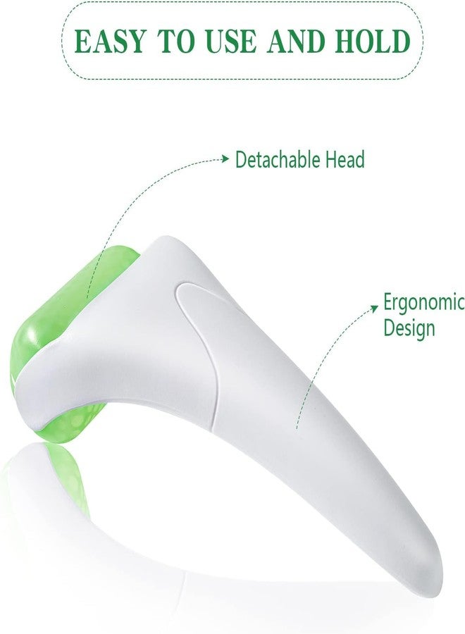 VANITYA بكرة الثلج فانيتيا للوجه والعينين - أداة تدليك الوجه المبردة للتخلص من الانتفاخ والتجاعيد وتجديد البشرة، بكرة ثلج علاجية لمنطقة تحت العين وخط الفك والجبهة، قابلة لإعادة الاستخدام وقابلة للحمل - Image 3