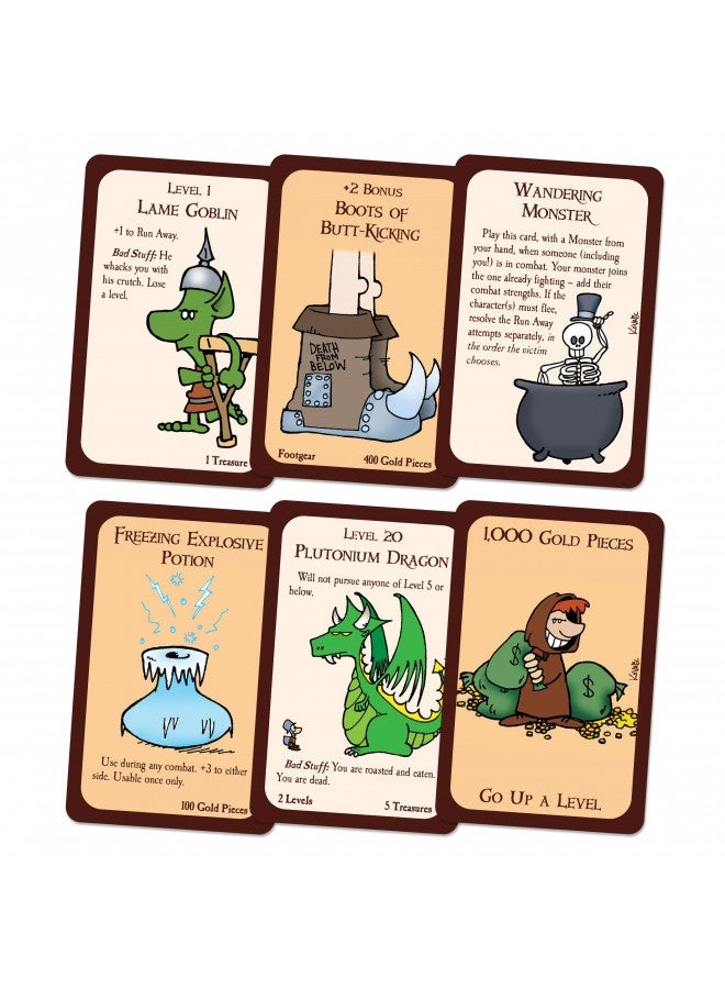 STEVE JACKSON GAMES Munchkin Deluxe Board Game (Base Game), Family Board And Card Game, Adults, Kids, And Fantasy Roleplaying Game, Ages 10+, 3-6 Players, Avg Play Time 120 Min, From Steve Jackson Games  - Image 2
