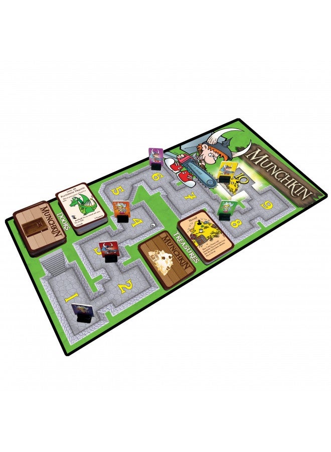 STEVE JACKSON GAMES Munchkin Deluxe Board Game (Base Game), Family Board And Card Game, Adults, Kids, And Fantasy Roleplaying Game, Ages 10+, 3-6 Players, Avg Play Time 120 Min, From Steve Jackson Games  - Image 4