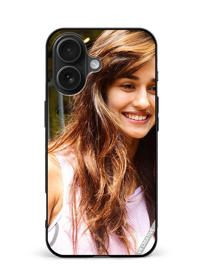 Protective Case Cover For Apple iPhone 16 Plus Bollywood Actress Disha Pattani Design Multicolour
