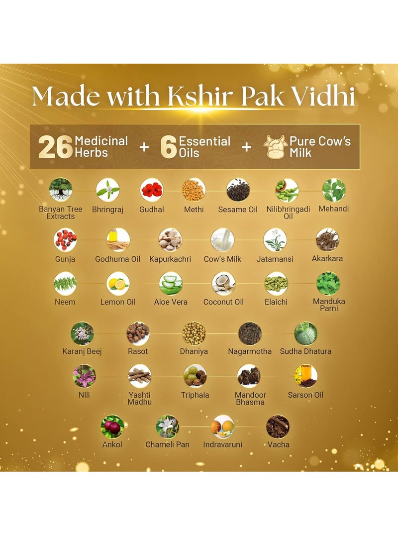 سيسا عبوة إعادة تعبئة زيت الأيورفيدا من سيسا 100 مل تساعد على تقليل تساقط الشعر - Image 4