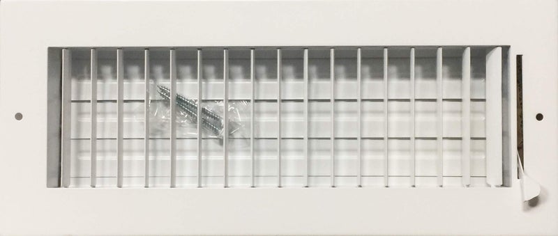 HBW غطاء فتحة تهوية سقف جانبي قابل للتعديل 12 x 4 من الصلب المدلفن الثقيل