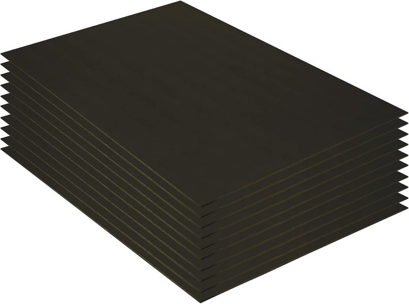 UCREATE لوح فوم، أسود على أسود، 20" × 30"، 10 ورقات - Image 1
