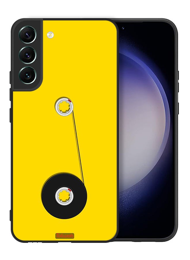 Tolwak Samsung Galaxy S22 5G Protective Case Cover Cassette Wheel Art - Image 2