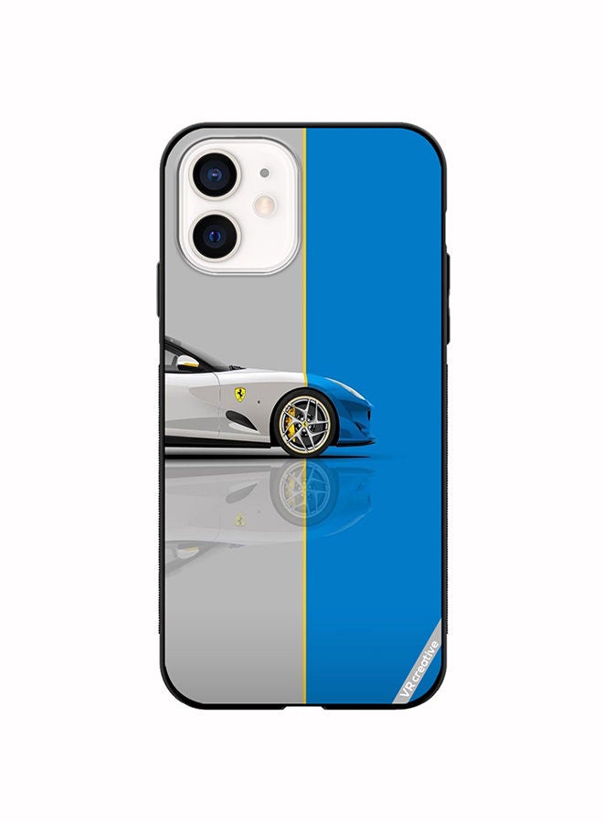 VR CREATIVE Protective Case Cover For Apple iPhone 12 mini Car Design Multicolour - Image 1