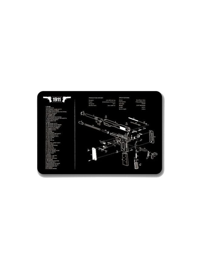 BURAQ - 2 PCS Heat Transfer Non-Slip Single-Sided Office Gaming Mouse Pad 4mm(SPS-1911) - Image 1