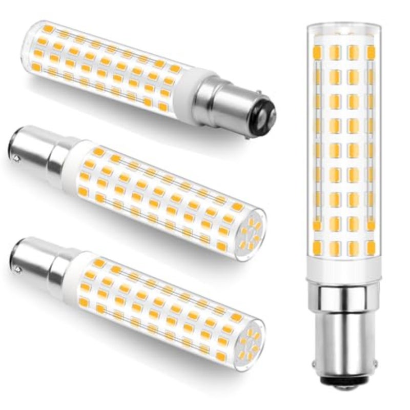 B15D LED Dimmable 10W Replacement for Osram Halolux Ceram 100W 75W B15D Halogen Bulb, No Flickering, 230V, 900 Lumens, Warm White 3000K, 360° Beam Angle, Pack of 4 - Image 1