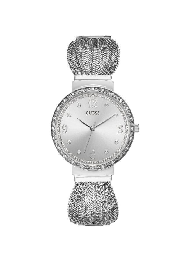 GUESS Women's Chiffon Water Resistant Analog Watch W1083L1 - Image 1