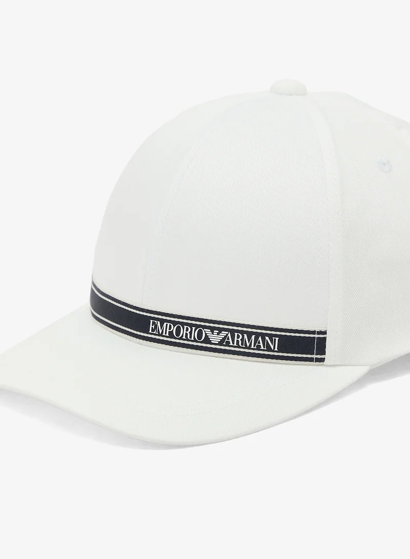 EMPORIO ARMANI  Casual Curved Peak Cap for Men | Best Price UAE