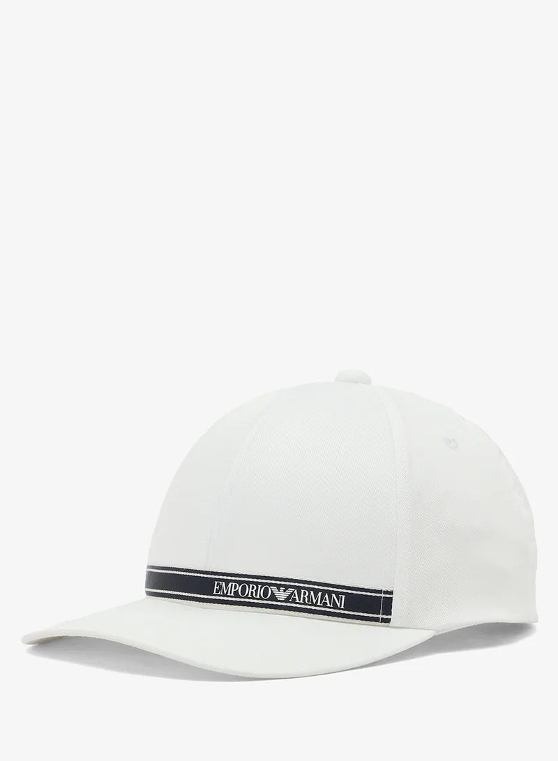 EMPORIO ARMANI  Casual Curved Peak Cap for Men | Best Price UAE