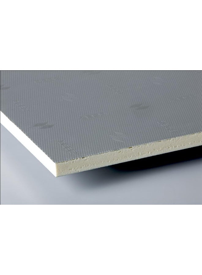 Biella Pre-Insulation Sheet Pu Polyurethane Board Premium Foam Insulation With Aluminum Foil For Outside Wall Cladding And Ducts Silver Colour 1 Mtr  - Image 1
