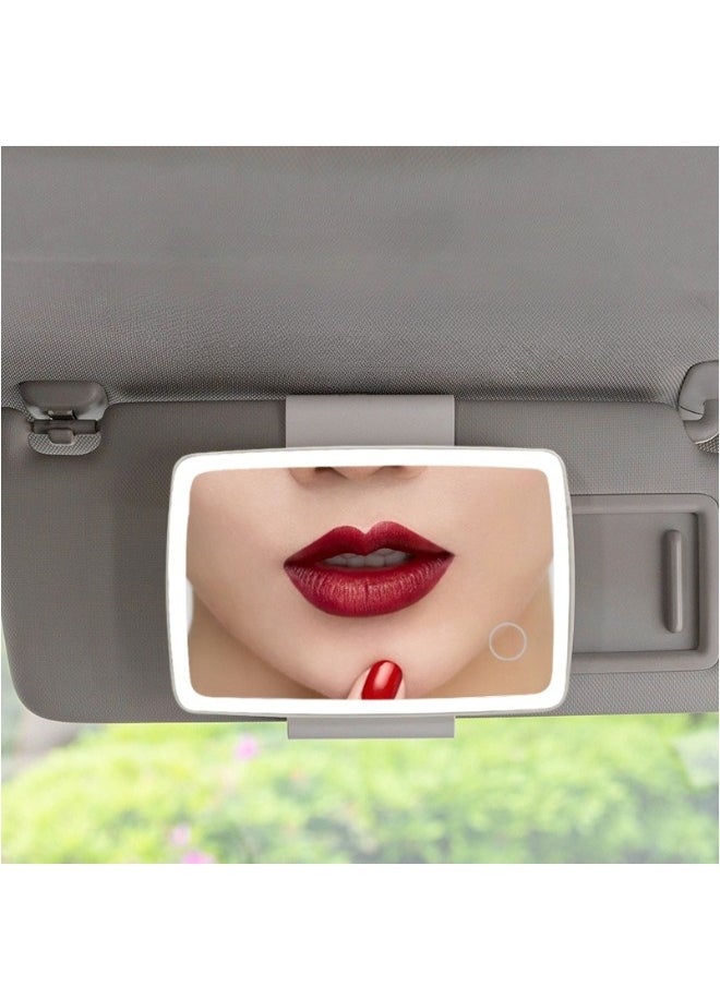 ShebSheb Car Vanity Mirror,Led Mirror for Car  - Image 1