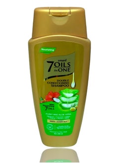 emami 7 Oils In One Double Conditioning Shampoo - Purifying Aloe Vera - 200ml 