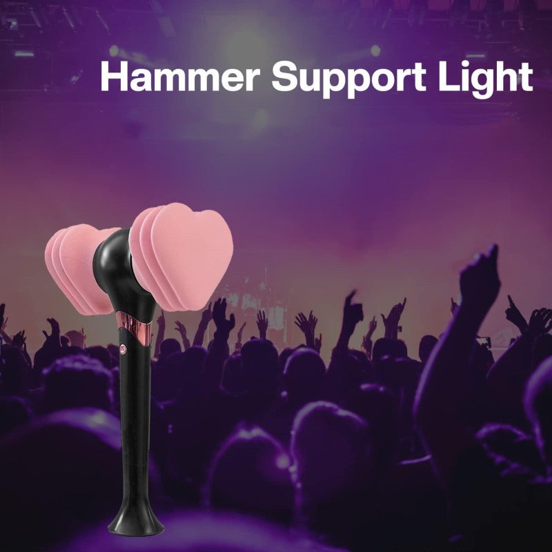 Hammer Lamp: 9 X 25.5 X 15.5 Cm Plastic Material - Special Black And Pink Design Light Bar For Blackpink Fans, Party Atmosphere - Image 5