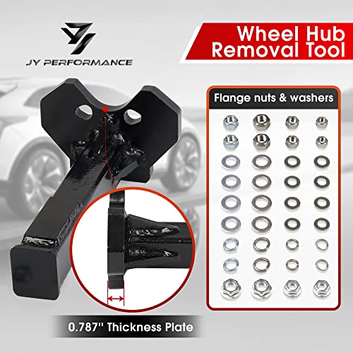 JY PERFORMANCE 8629 Wheel Bearing Hub Removal Tool Kit Universal Replace for ATD Tools, Remove All Axle Bolt Hubs - 5, 6 & 8 Lug Hubs Buster Puller - Image 5