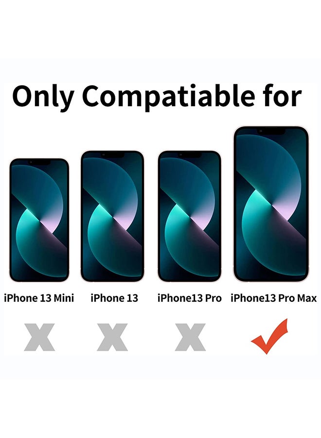 O Ozone Military Grade Clear Case Compatible With iPhone 13 Pro Max| Transparent Shockproof Protective Cover | Anti-Yellow Hard PC + Soft TPU Hybrid Case | Drop Protection & Slim Design - Image 2