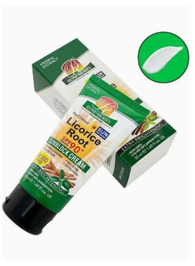 روز بيري واقي الشمس بعرق السوس 50 مل - Image 3