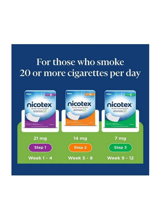 Nicotex Nicotex Patches, 14mg, 7 Patches  - Image 5