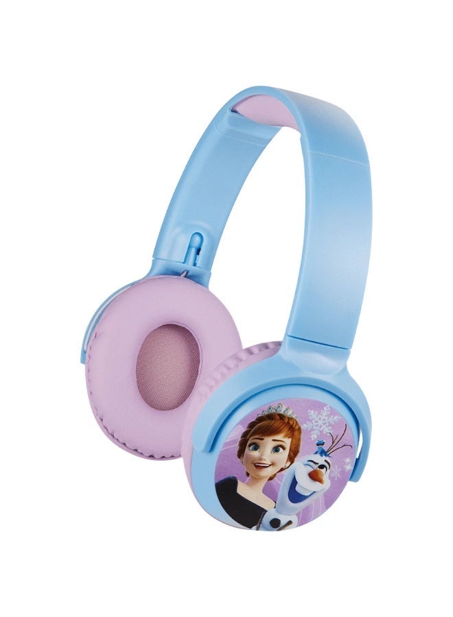 ديزني سماعات رأس ستيريو لاسلكية للأطفال من Disney Frozen بتقنية Bluetooth – مدة تشغيل 13 ساعة، ميكروفون مدمج، مدخل AUX - Image 5