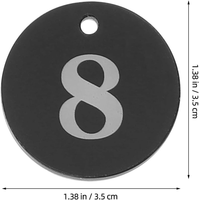 Transparent body 50PCS 1-50 Number Identification Hang Tags - Acrylic Number Marking Label Tags with Round Hole for Key Box - Organized Coding Labels for Plant Luggage Cabinet Storage Bulk storage easy optimized build Multi-use detailed build Stable domestic stock Various color options Wear resistant Leakproof sealed Multiple design variants Labor saving optimized design In-house warehouse packing General purpose premium build Labor saving Space saving Individual & group usable All-scene compatible build Narrow & wide space compatible Globally popular universal design Liquid tight joint Longevity upgraded craftsmanship Regional distribution available Varied global sizing picks Detachable clean Medium weight Carefully selected material Modern look - Image 2