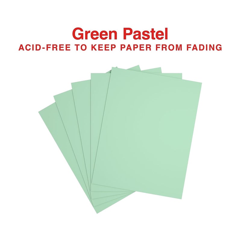 Staples Pastel 30% Recycled Color Copy Paper, 20 Lbs., 8.5"" X 11"", Green, 500/Ream (14781) - Image 4