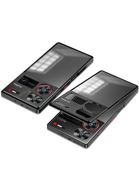 The phone case is compatible with Nubia Z60 Ultra 5G with screen protector, metal frame + PC matte surface, back cover with shockproof camera protection