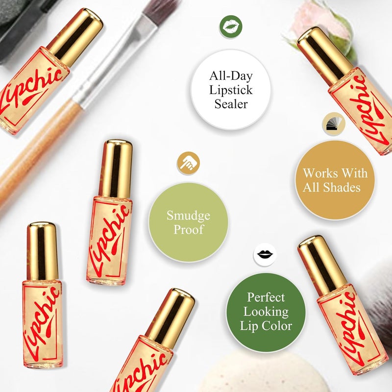 Lip Chic By Ella Lipchic Lipstick Sealers Value Pack - 6 Pieces - Image 5