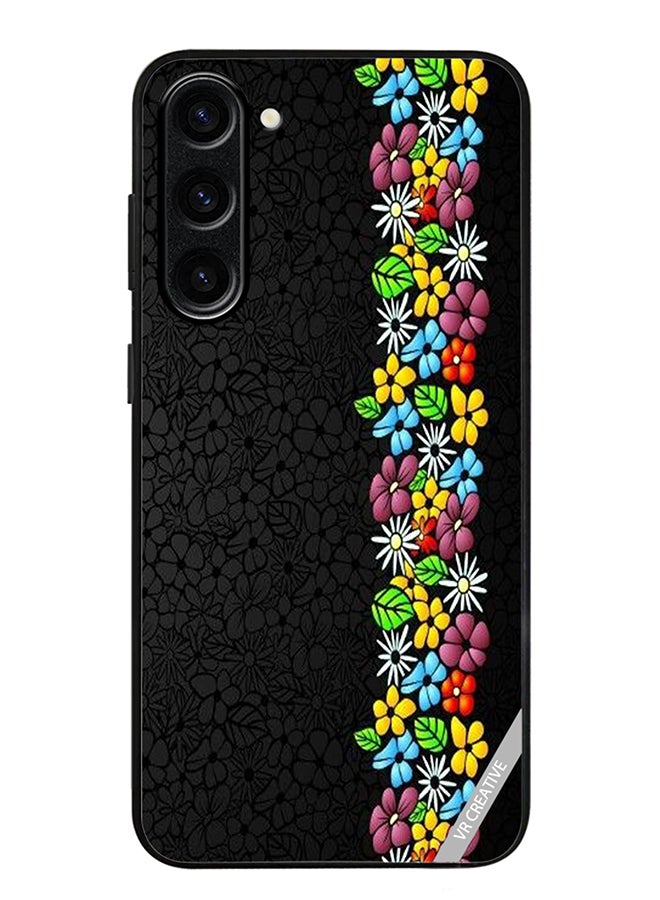 VR CREATIVE Protective Case Cover For Samsung Galaxy S23 FE Flower Design Multicolour - Image 1