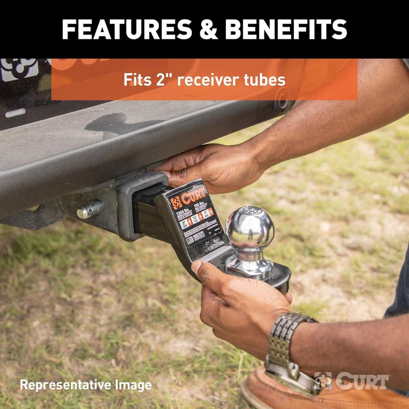 CURT 45554 Trailer Hitch Mount with Lock - Image 4