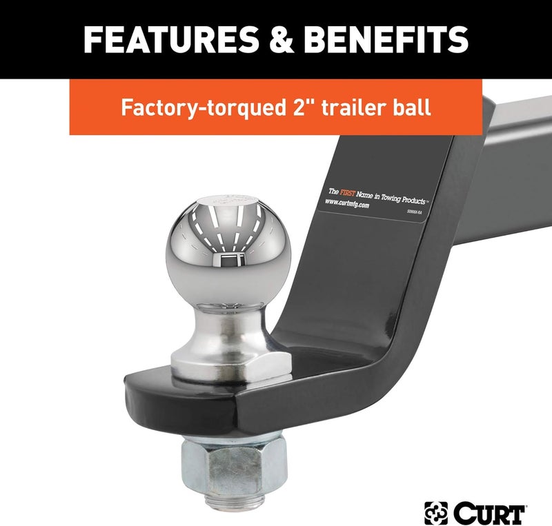 CURT 45554 Trailer Hitch Mount with Lock - Image 5