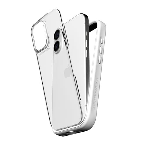 RhinoShield Phone Case Compatible with iPhone 17 Mod NX Modular Protective Bumper Case with Backplate Shockproof with Military Grade Drop Protection White - Image 1