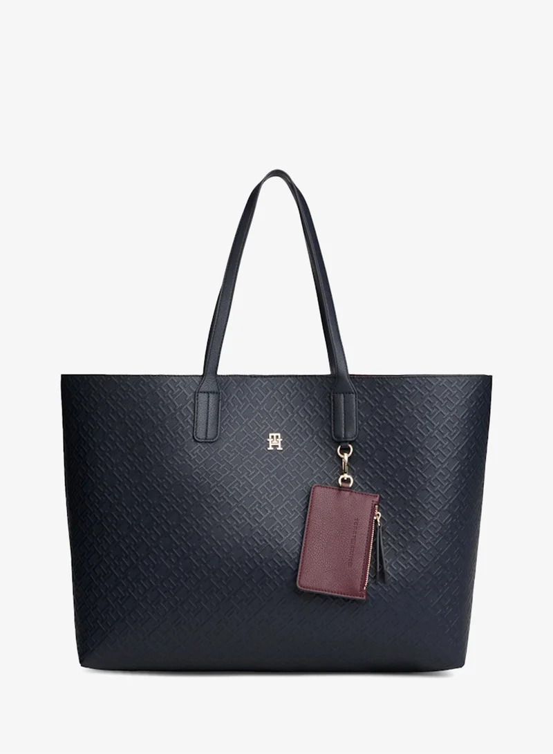 Hilfiger Icon Embossed Tote Bag