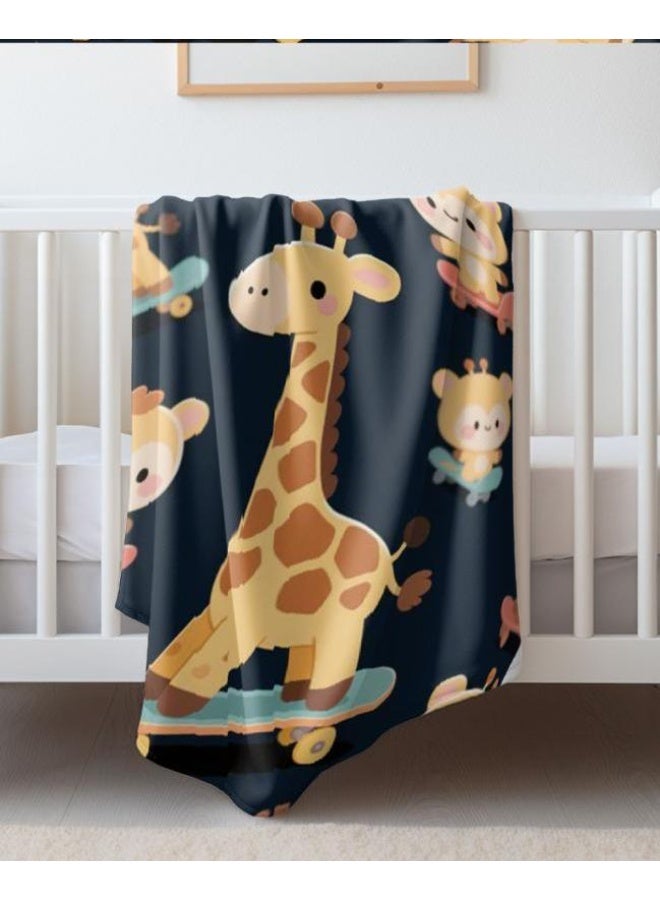 عام بطانية رقيقة من الفانيلا (حرارة ومريحة، ومناسبة للنوم واستخدام اللعبة والغبار والرمل) 150 سم * 200 سم - 307 - Image 1