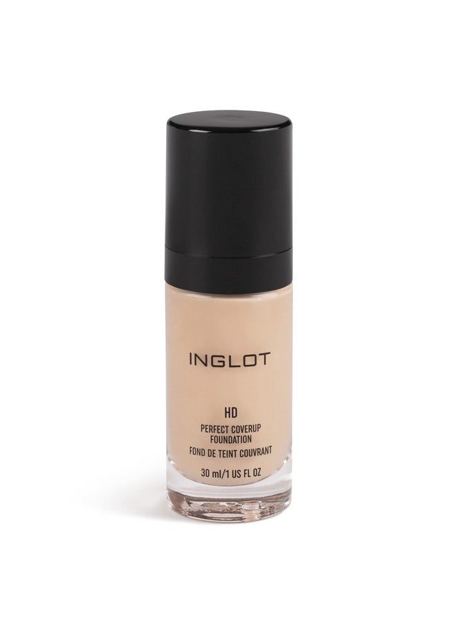 Inglot - Hd Perfect Coverup Makeup Foundation ; Full Coverage Lightweight Liquid Primer ; Hypoallergenic ; Natural Make Up; Flawless Appearance; 30 Ml (71) - Image 1