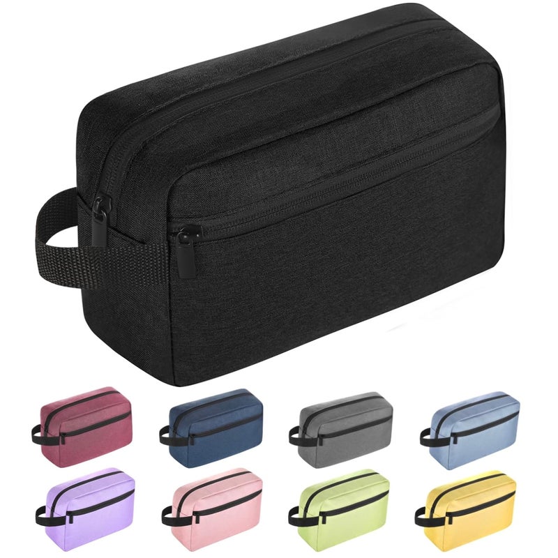 Icramsy Travel Toiletry Bag Toiletry Bag For Women Men Hanging Toiletry Bag Cosmetic Bag Travel Accessories For Women Men (Black) - Image 1