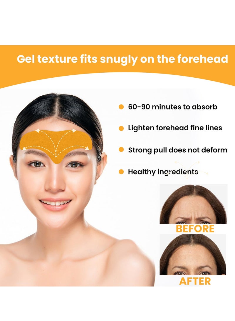 إيلهو لاصقة التجاعيد الأمامية تنعم وتنعيم تجاعيد الجبهة وتشد الوجه وتشده - Image 3