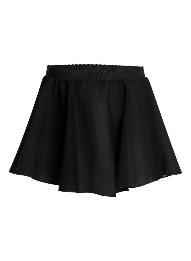 Nokecina Girls Ballet Dance Skirts Size 8-9 Years Old Black Chiffon Tutu Dresses for Christmas Dressing Up Dancewear - Image 3