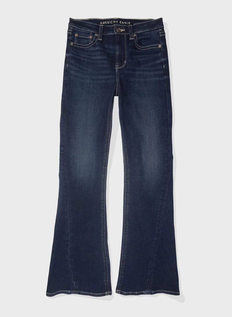 American Eagle High Waist Flare Jeans