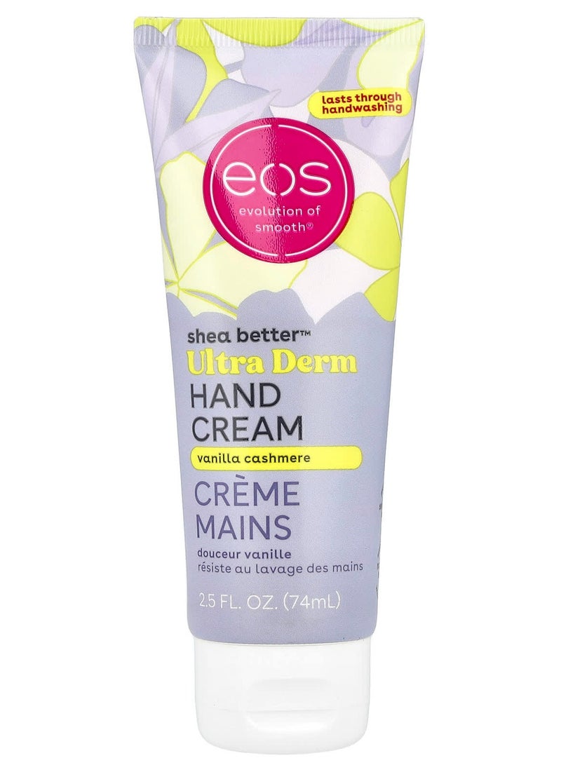 إي أو اس إي أو إس (EOS) – شيا بيتر™، كريم ألترا ديرم لليدين – فانيليا كشمير، 2.5 أونصة سائلة (74 مل) - Image 1