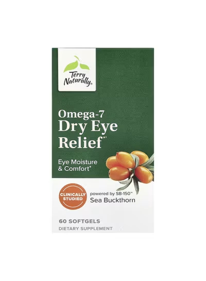 Terry Naturally Omega-7 Dry Eye Relief , 60 Softgels