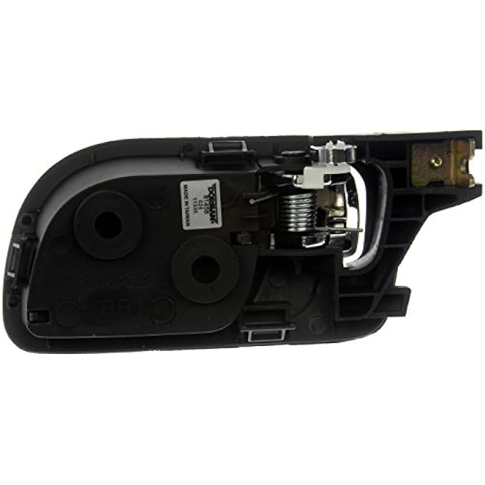 rayihni 81458 Rear Passenger Side Interior Door Handle For Select Honda Models Black And Chrome - Image 3