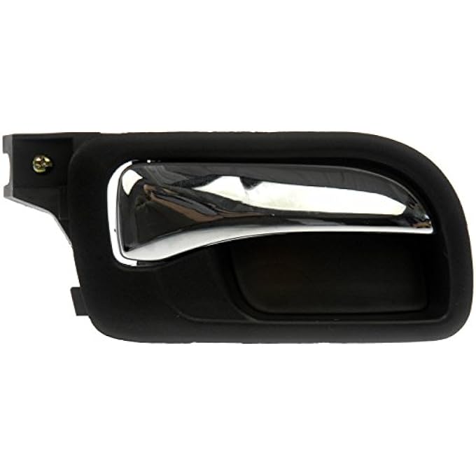 rayihni 81458 Rear Passenger Side Interior Door Handle For Select Honda Models Black And Chrome - Image 2